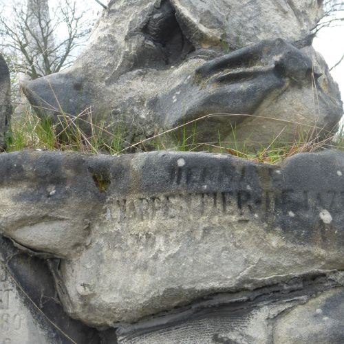 Tombe de Virginie Déjazet : sa fille Hermine Déjazet-Charpentier © MCP