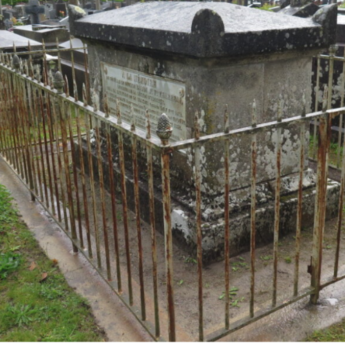 Sépulture/carditaphe de THARREAU Jean Victor ©Généanet