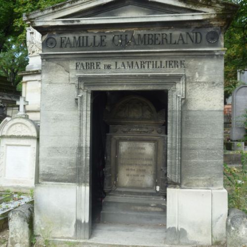 Sépulture de MARTILLIERE Jean FABRE de (LA) © MCP
