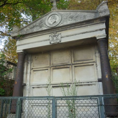 Sépulture d'Aboville au cimetière du Père-Lachaise © MCP