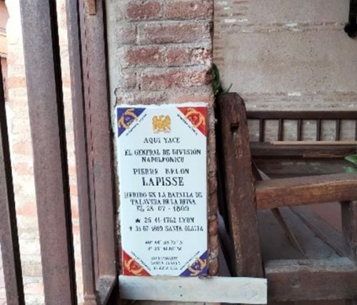 Sépulture de LAPISSE BELLON Pierre © La Tribune de Tolède