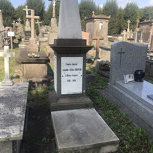 Sépulture de TROUDE Aimable Gilles © Thibault Moulin