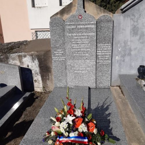 Sépulture de DEMBARRÈRE Jean / https://le-souvenir-francais.fr/