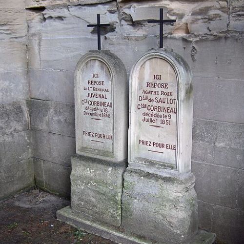 Sépulture de CORBINEAU Jean Baptiste Juvénal © http://napoleon-monuments.eu/Napoleon1er/Corbineau.htm