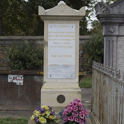 Sépulture de MOUTON-DUVERNET Régis Barthélemy © Xavier Carré