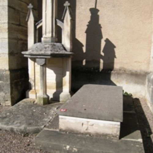 Sépulture de MARULAZ Jacob François © Pascal Robellaz /Ph. Landru