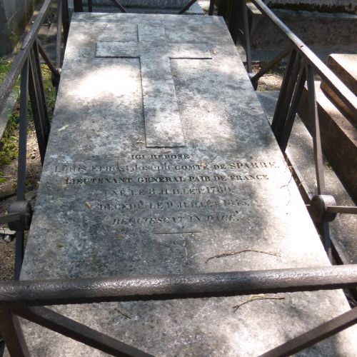 Sépulture de SPARRE Louis Ernest Joseph © MCP