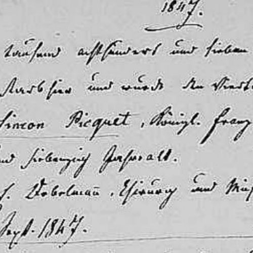 Acte de décès de PICQUET Cyrille Simon © MCP